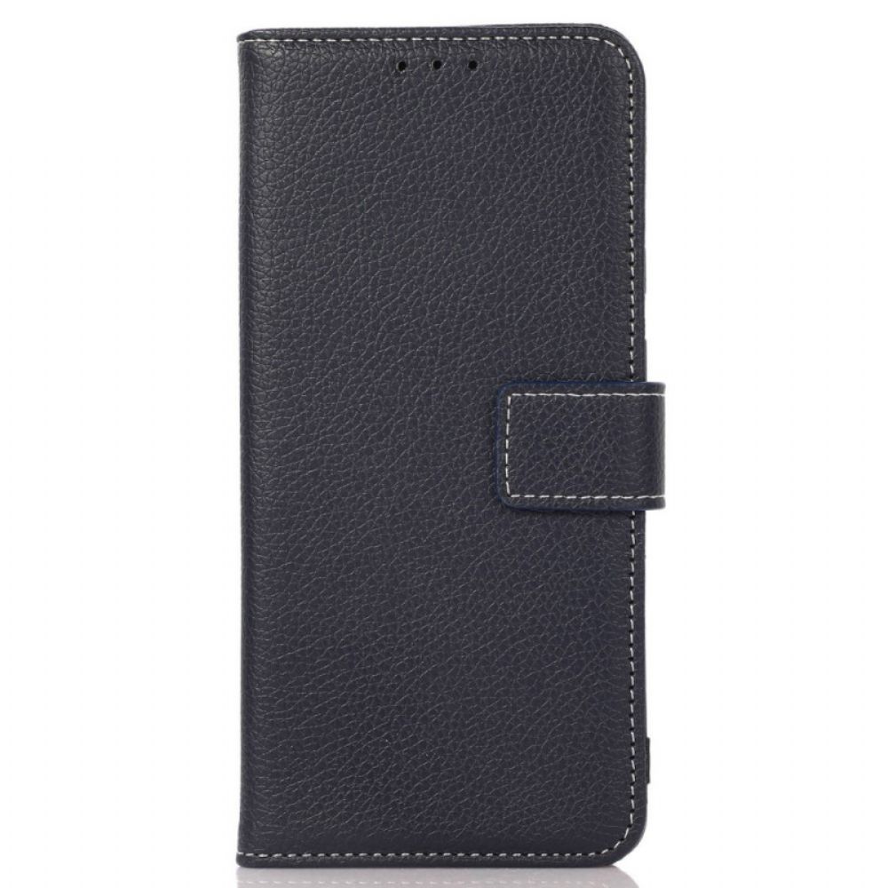 Flip Case Für OnePlus Nord CE 2 Lite 5G Ledereffekt Und Nähte