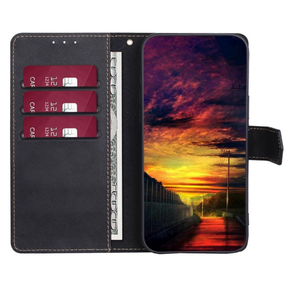 Flip Case Für OnePlus Nord CE 2 Lite 5G Rfid-lederstil