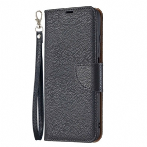 Flip Case Für Xiaomi Redmi Note 10 5G / Poco M3 Pro 5G Flip Case Litschi-klappe Schräg
