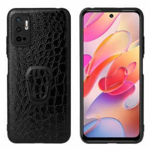 Hülle Für Xiaomi Redmi Note 10 5G / Poco M3 Pro 5G Krokodilring-stütze