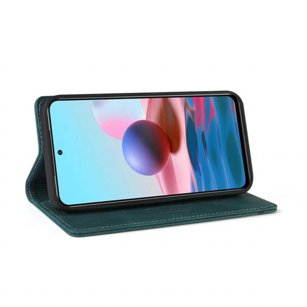 Schutzhülle Für Xiaomi Redmi Note 10 5G / Poco M3 Pro 5G Flip Case Kunstleder Gq.utrobe