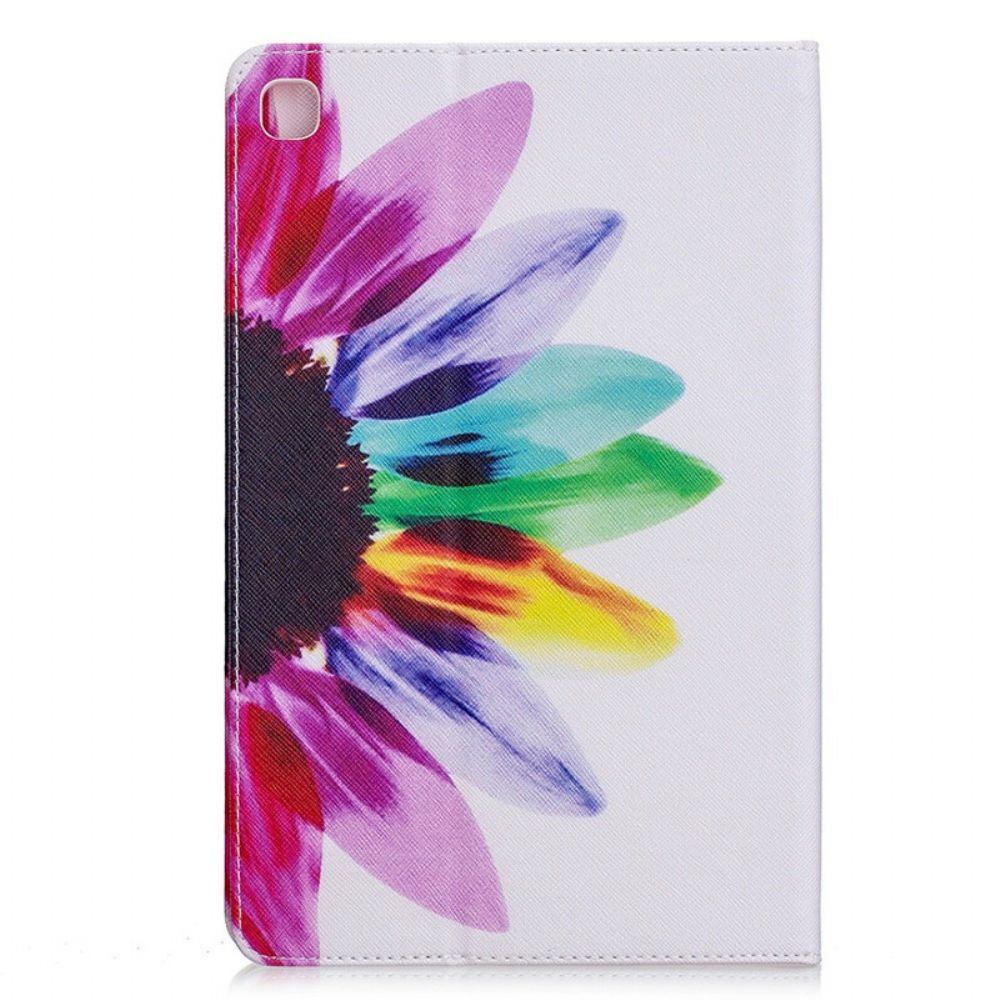 Case Für Samsung Galaxy Tab S6 Lite Aquarell Blume