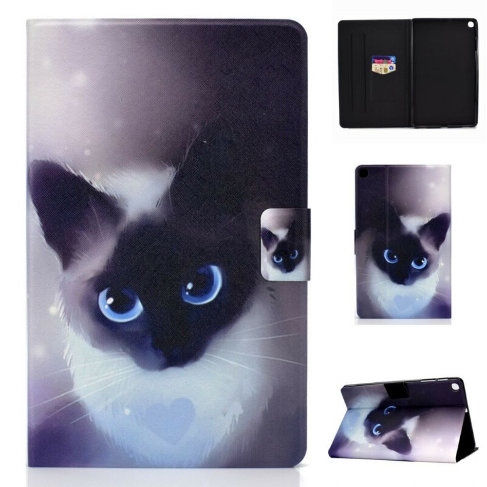 Flip Case Für Samsung Galaxy Tab S6 Lite Katzenserie