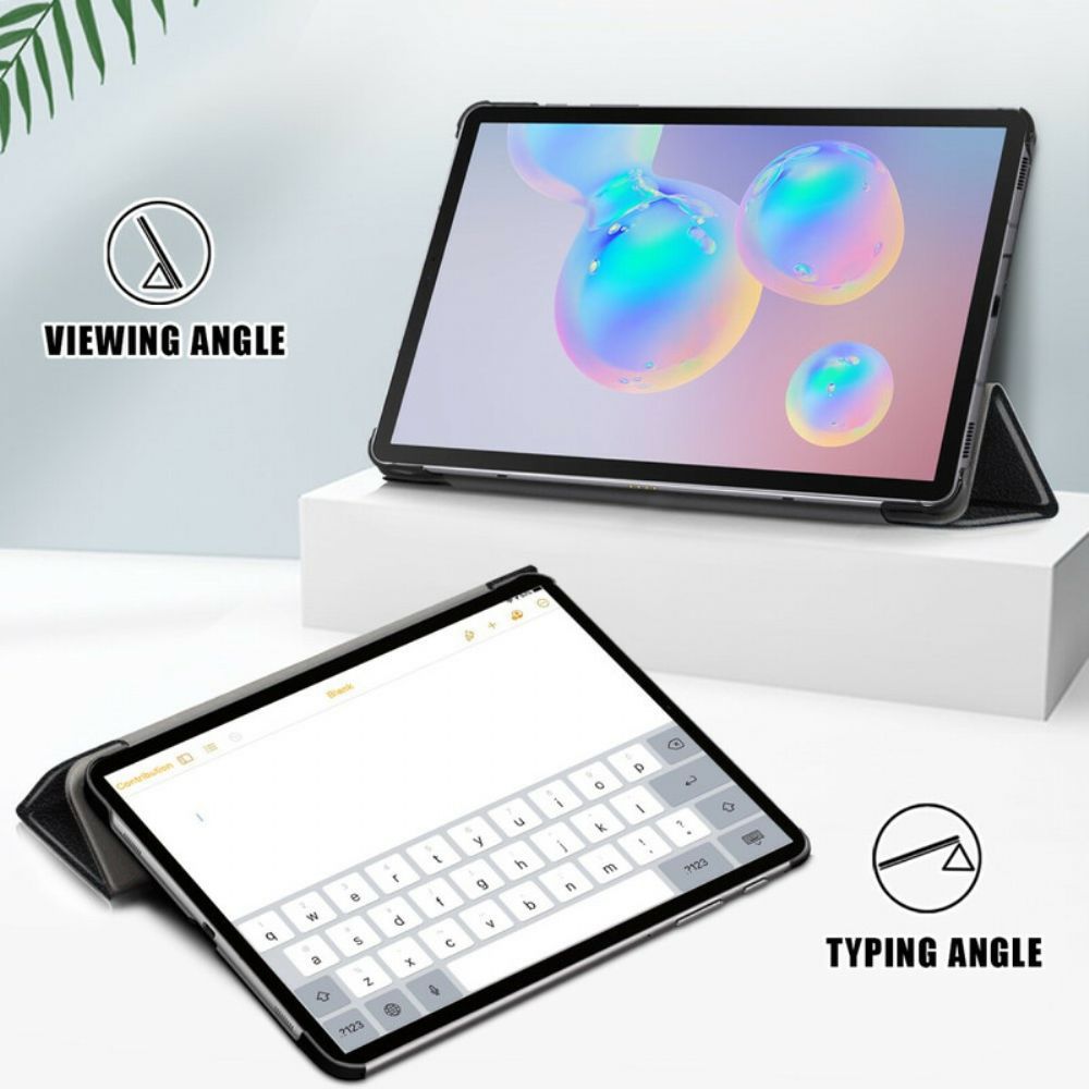 Schutzhülle Für Samsung Galaxy Tab S6 Lite Verstärkte Ecken Aus Kunstleder