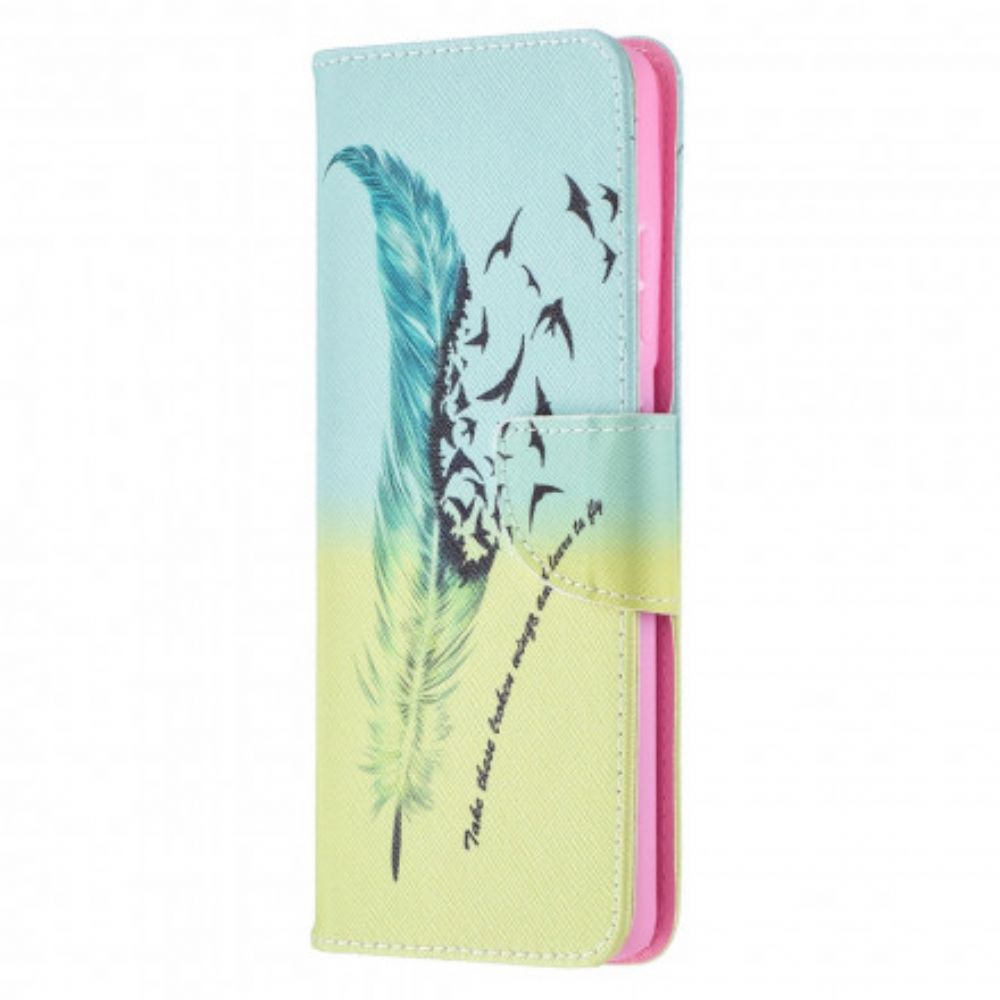 Flip Case Für Samsung Galaxy S21 Ultra 5G Fliegen Lernen