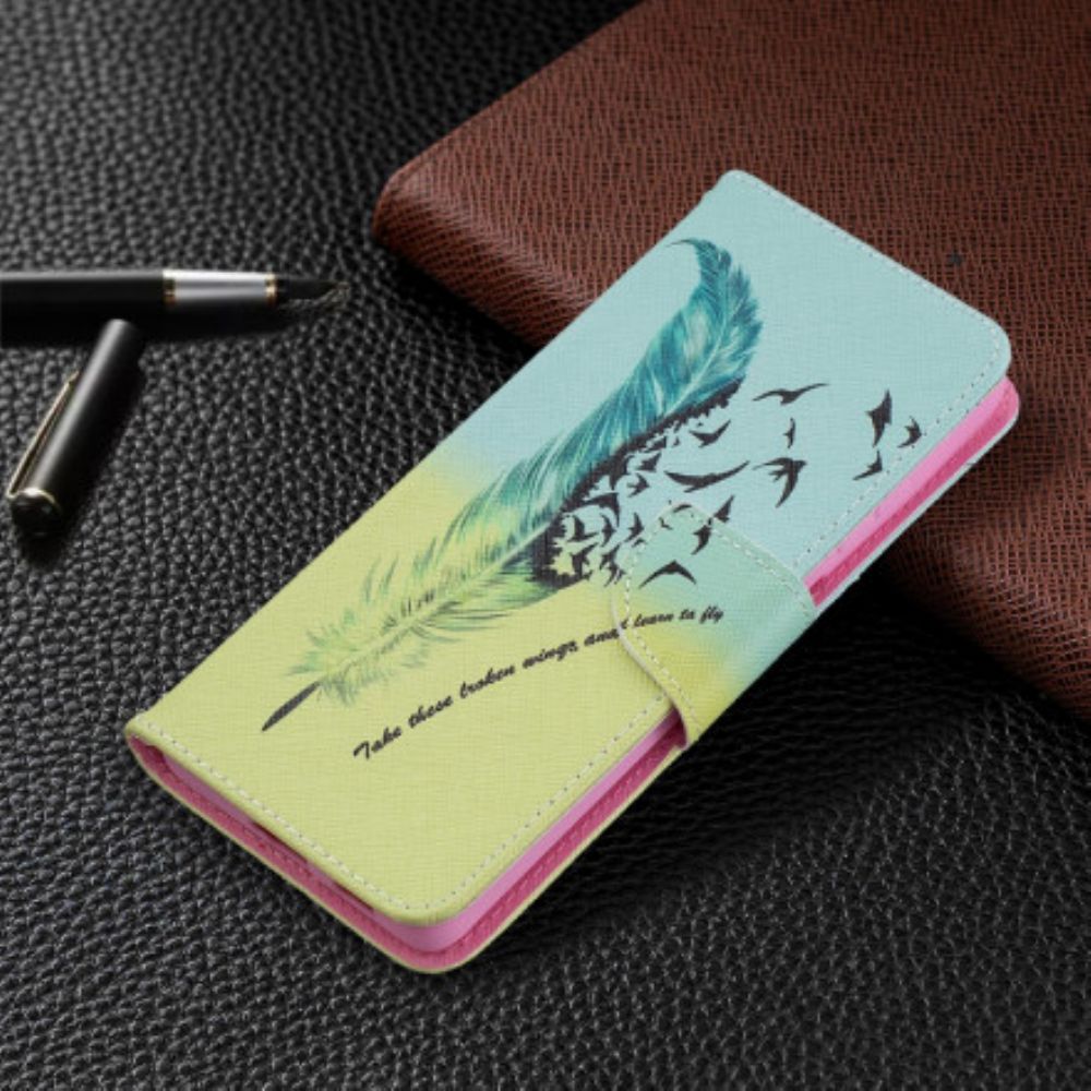 Flip Case Für Samsung Galaxy S21 Ultra 5G Fliegen Lernen