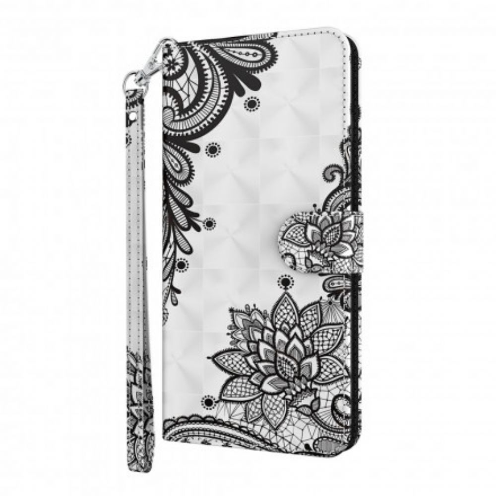 Flip Case Für Samsung Galaxy S21 Ultra 5G Schicke Spitze