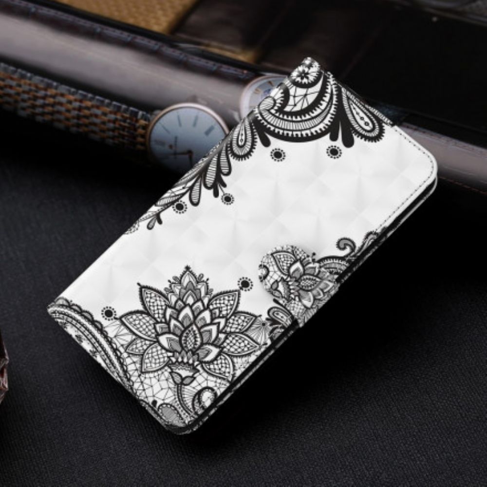 Flip Case Für Samsung Galaxy S21 Ultra 5G Schicke Spitze