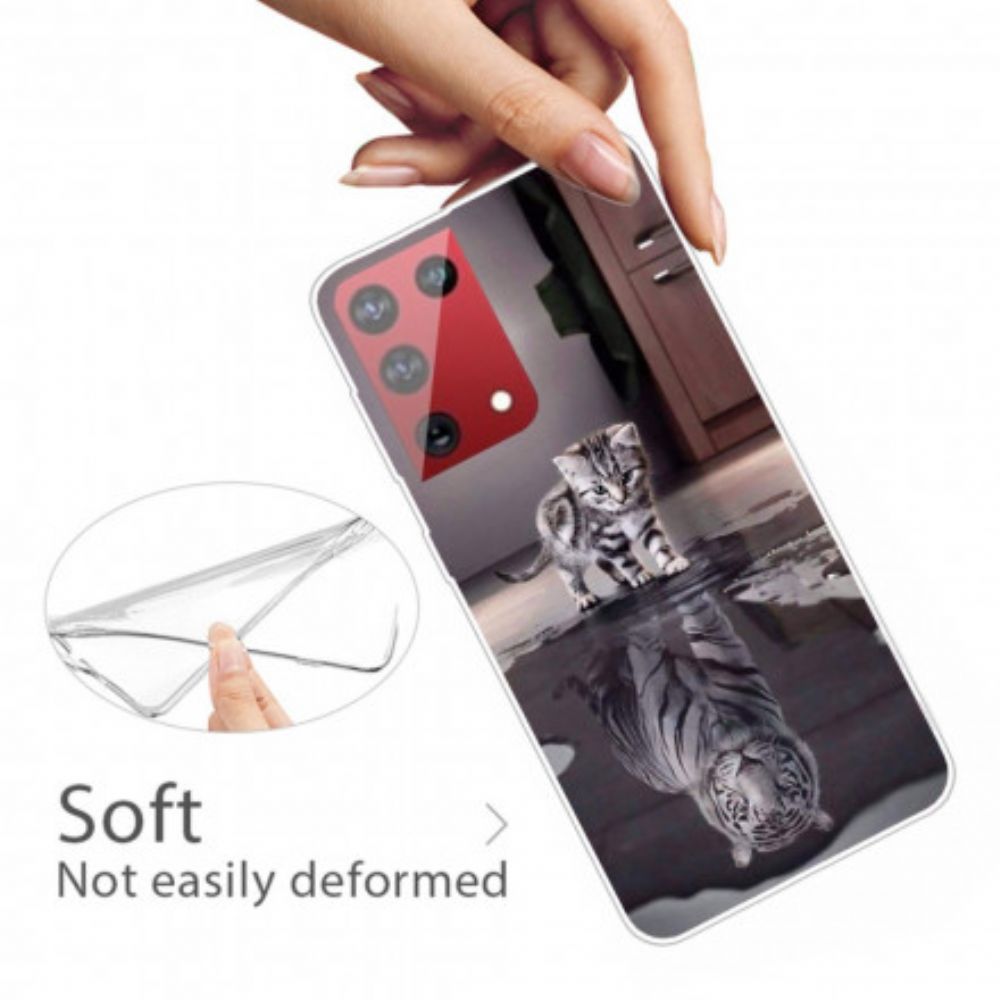 Handyhülle Für Samsung Galaxy S21 Ultra 5G Ernst Der Tiger