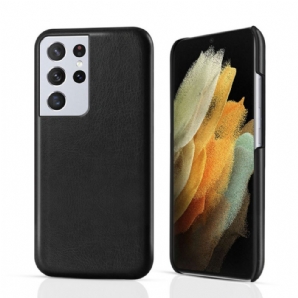 Handyhülle Für Samsung Galaxy S21 Ultra 5G Ksq Ledereffekt