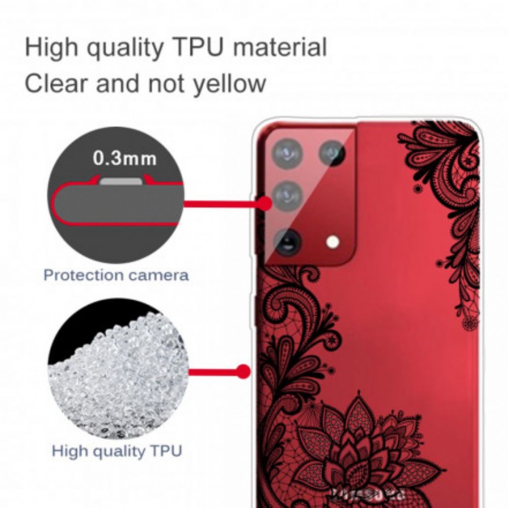 Handyhülle Für Samsung Galaxy S21 Ultra 5G Schöne Spitze