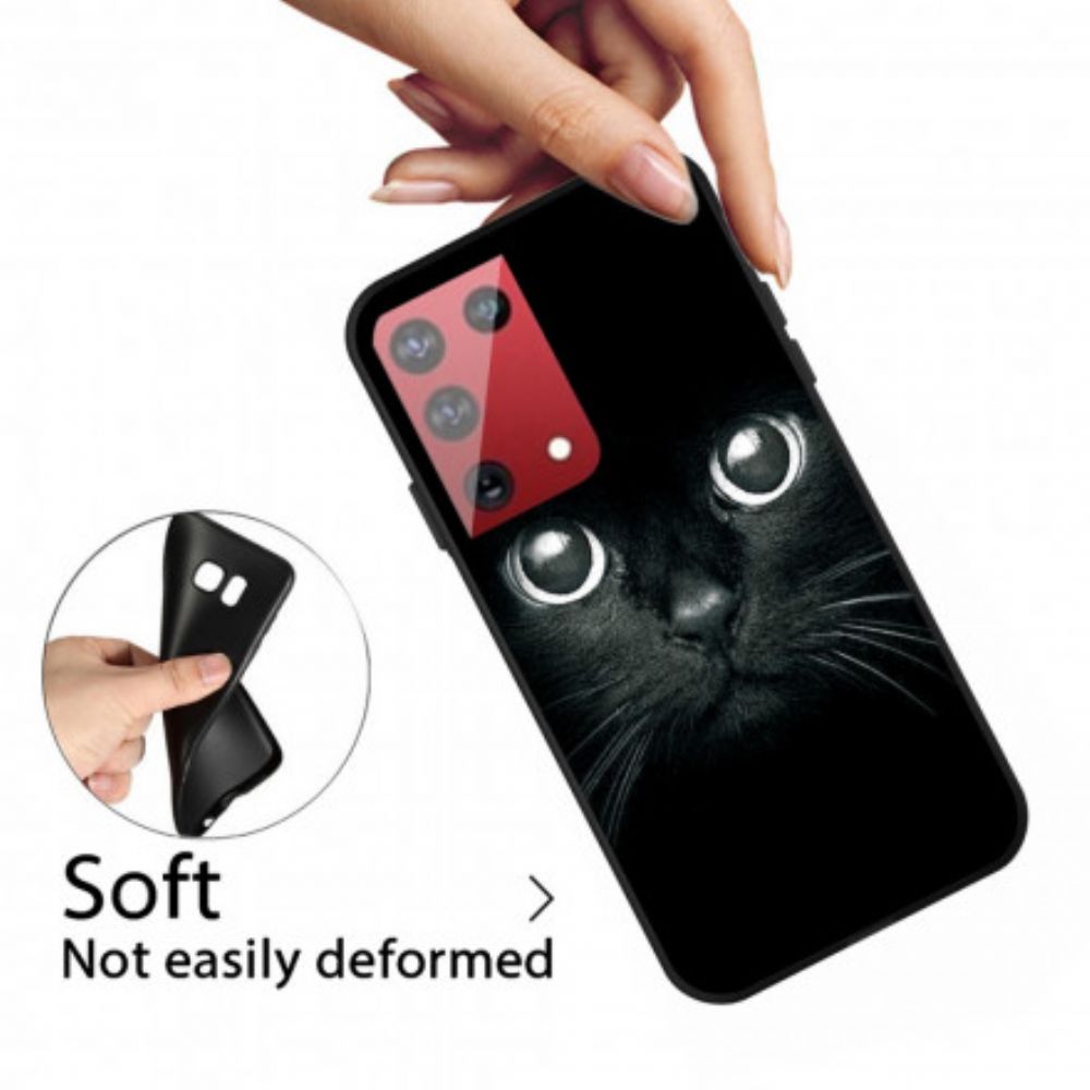 Hülle Für Samsung Galaxy S21 Ultra 5G Katzenaugen