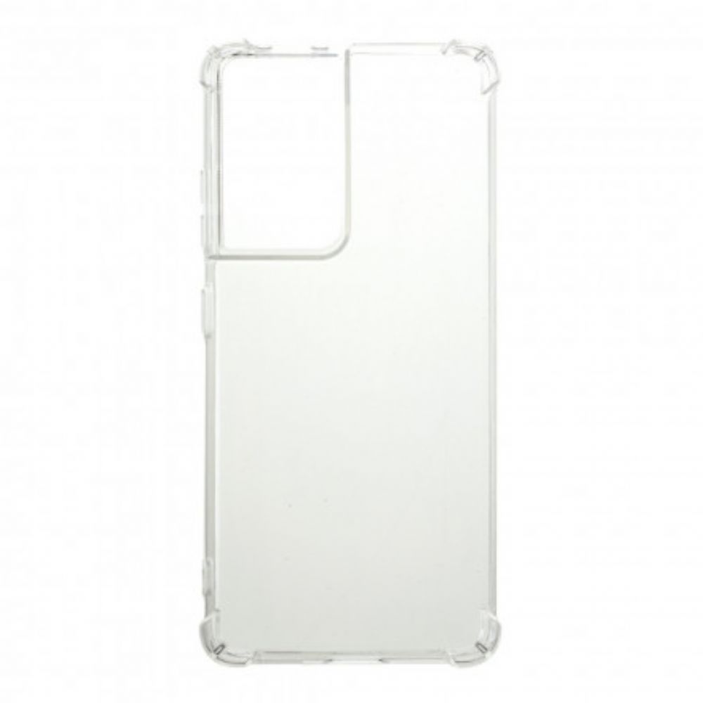 Hülle Für Samsung Galaxy S21 Ultra 5G Transparente Verstärkte Ecken