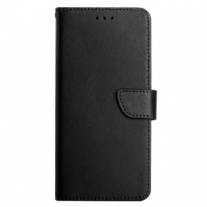 Flip Case Für Samsung Galaxy A13 5G Echtes Nappaleder