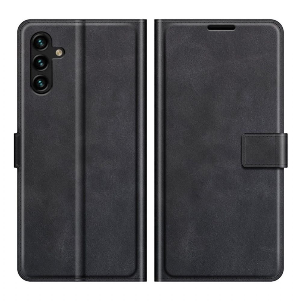 Lederhüllen Für Samsung Galaxy A13 5G Schmales Kunstleder