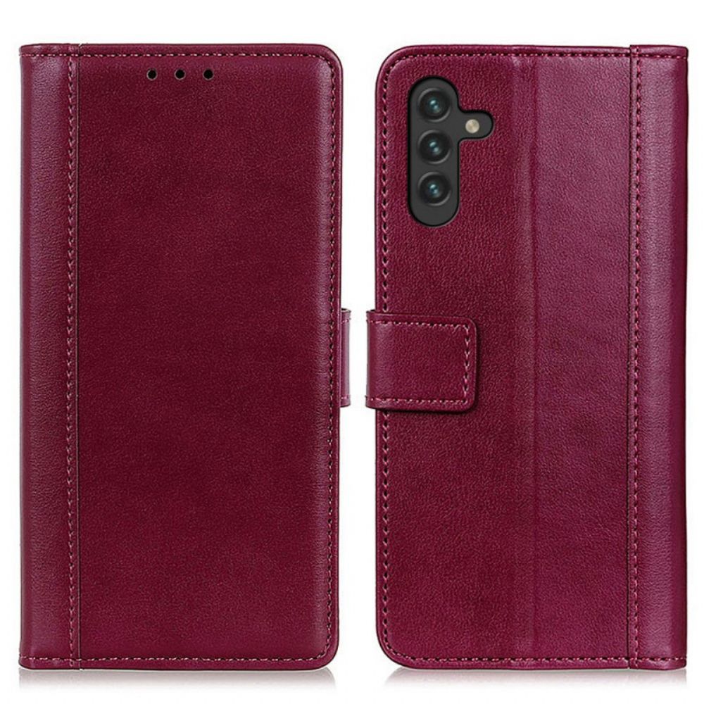 Lederhüllen Für Samsung Galaxy A13 5G Stil Leder Eleganz