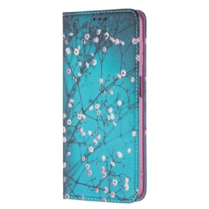 Schutzhülle Für Samsung Galaxy A13 5G Flip Case Blühende Zweige
