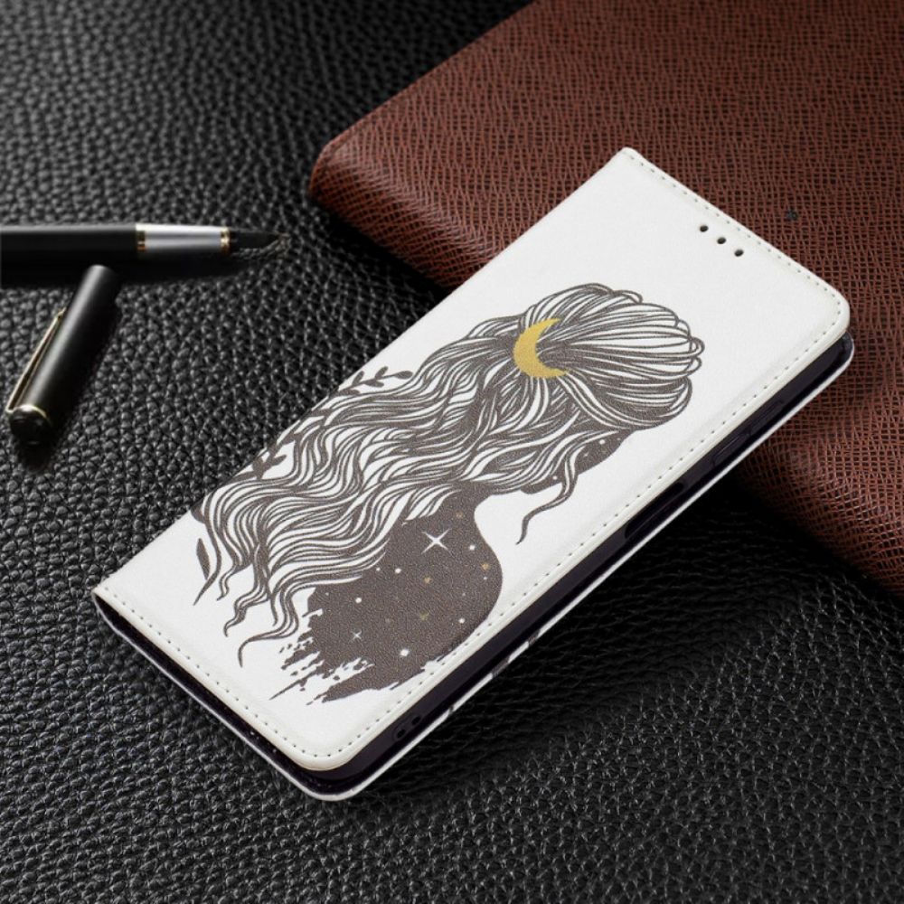 Schutzhülle Für Samsung Galaxy A13 5G Flip Case Hübsches Haar