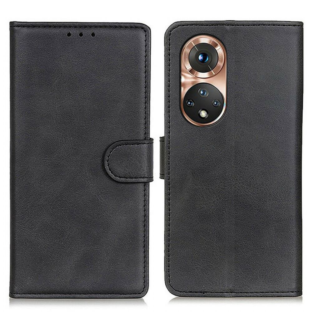 Flip Case Für Huawei Nova 9 / Honor 50 Mattes Kunstleder