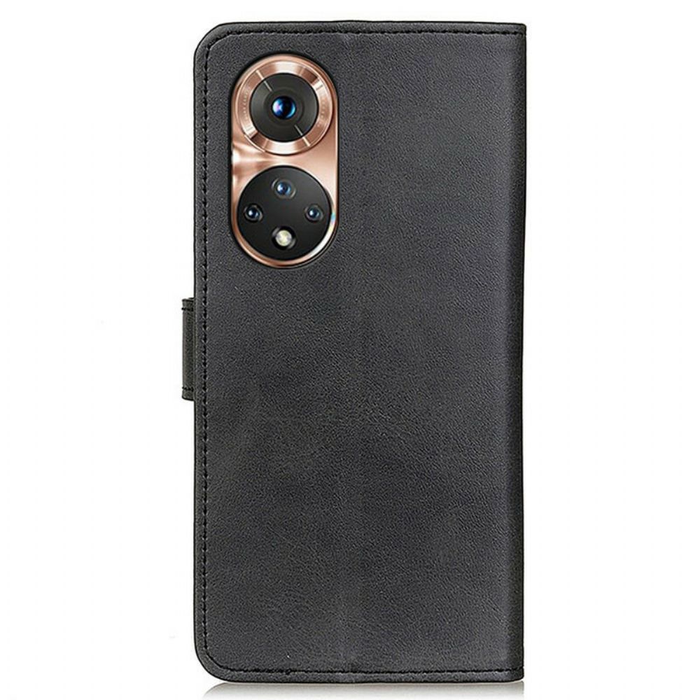 Flip Case Für Huawei Nova 9 / Honor 50 Mattes Kunstleder