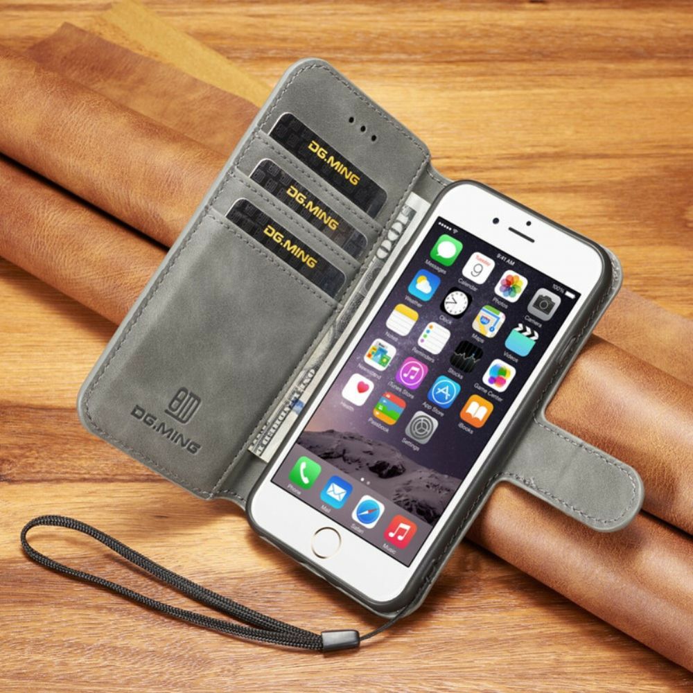 Lederhüllen Für iPhone 6 / 6S Dg.ming Retro