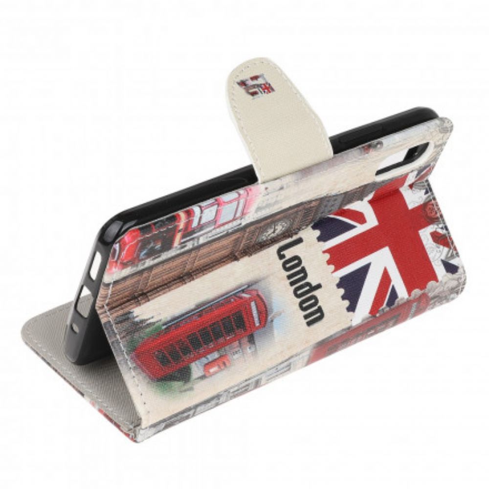 Flip Case Für Samsung Galaxy XCover 5 Londoner Leben