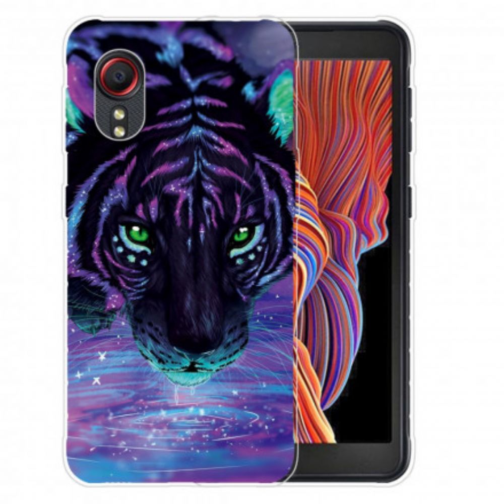 Hülle Für Samsung Galaxy XCover 5 Fabelhafte Katze