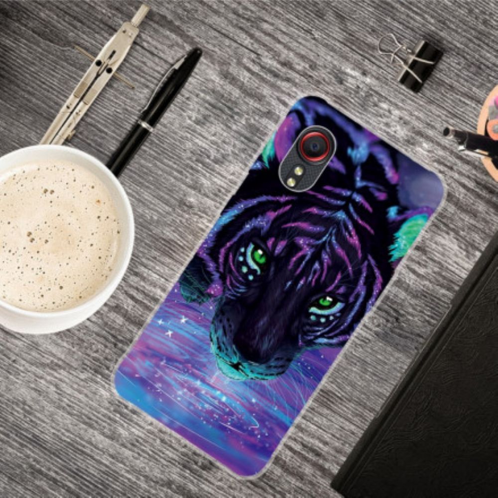 Hülle Für Samsung Galaxy XCover 5 Fabelhafte Katze