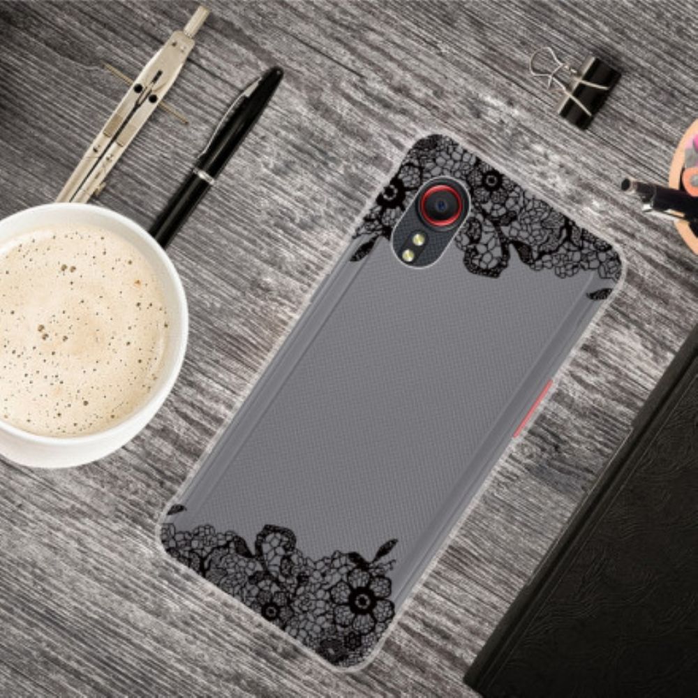 Hülle Für Samsung Galaxy XCover 5 Feine Spitze