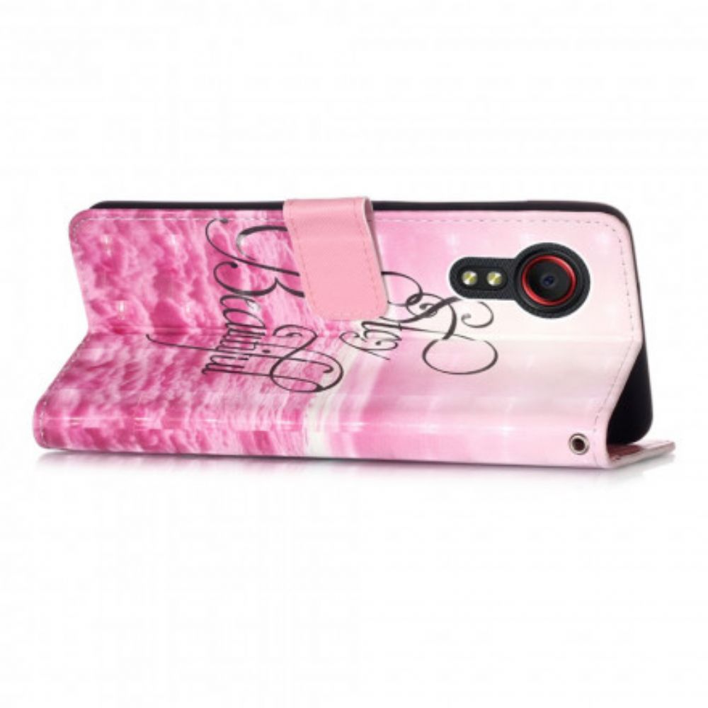 Lederhüllen Für Samsung Galaxy XCover 5 Bleib Schön