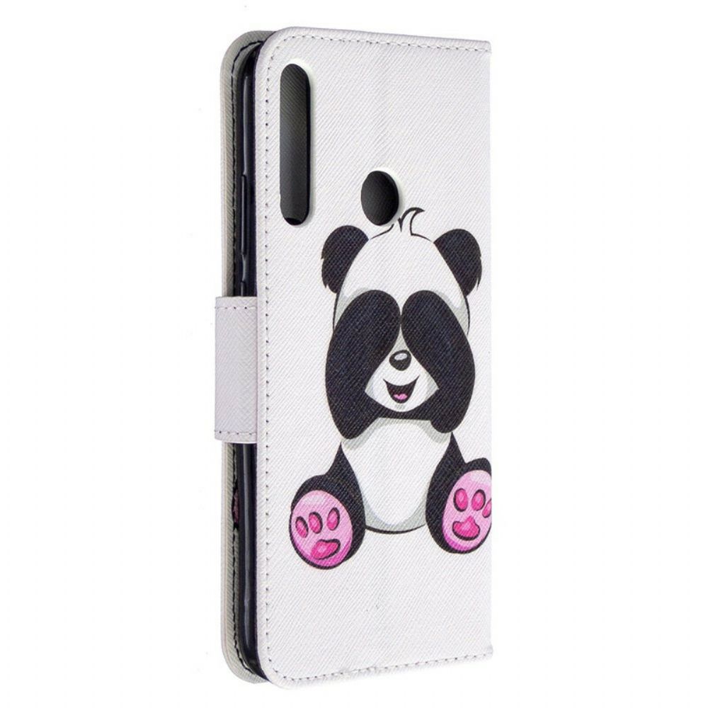 Flip Case Für Huawei P40 Lite E / Huawei Y7p Panda-spaß