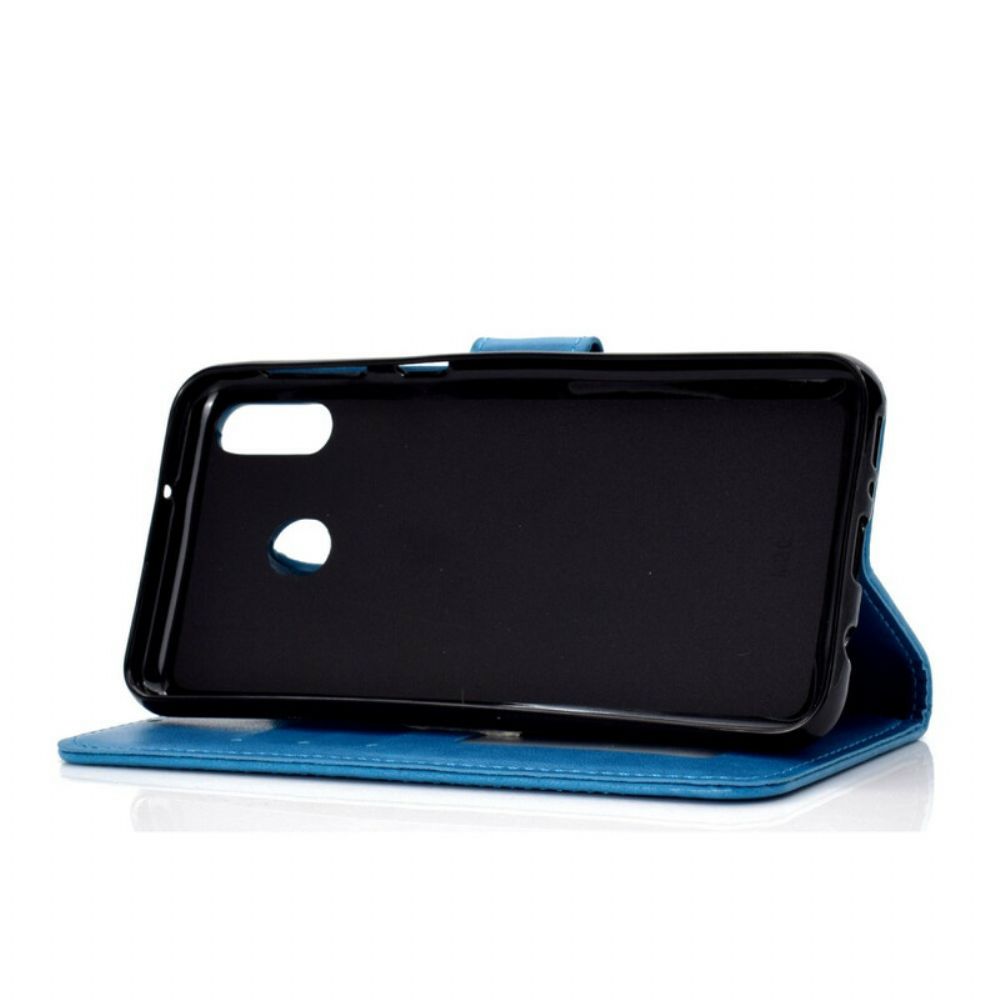 Flip Case Für Huawei P40 Lite E / Huawei Y7p Sonnen-mandala