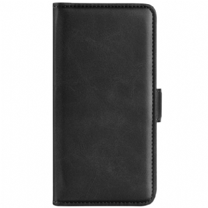 Lederhüllen Für Sony Xperia Pro-I Flip Case Klassische Doppelklappe