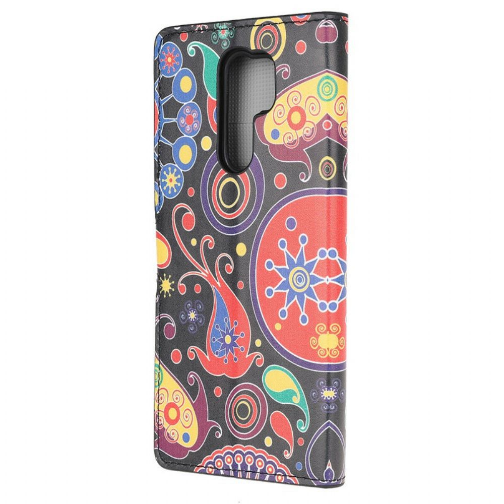 Flip Case Für Xiaomi Redmi 9 Galaxy-design