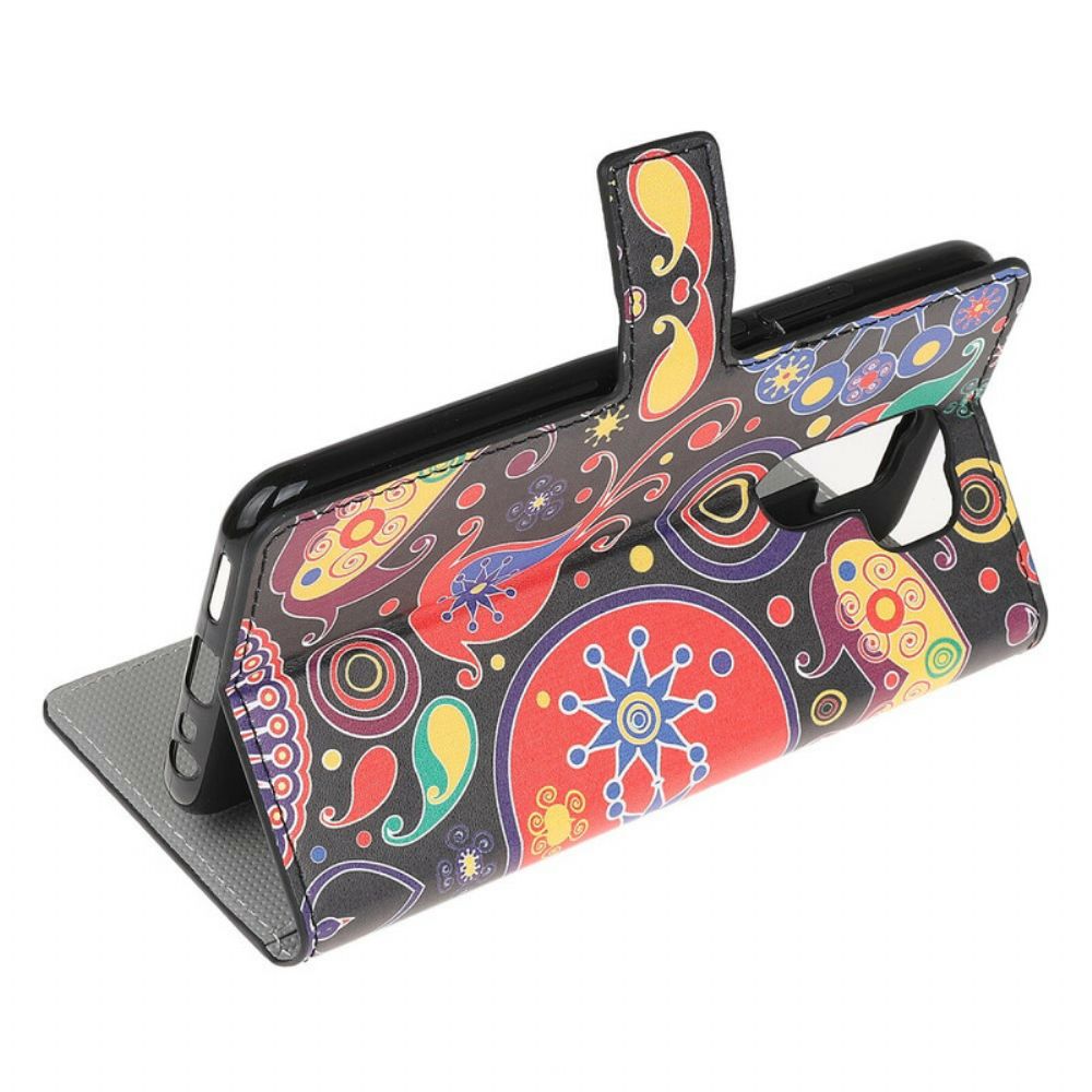 Flip Case Für Xiaomi Redmi 9 Galaxy-design