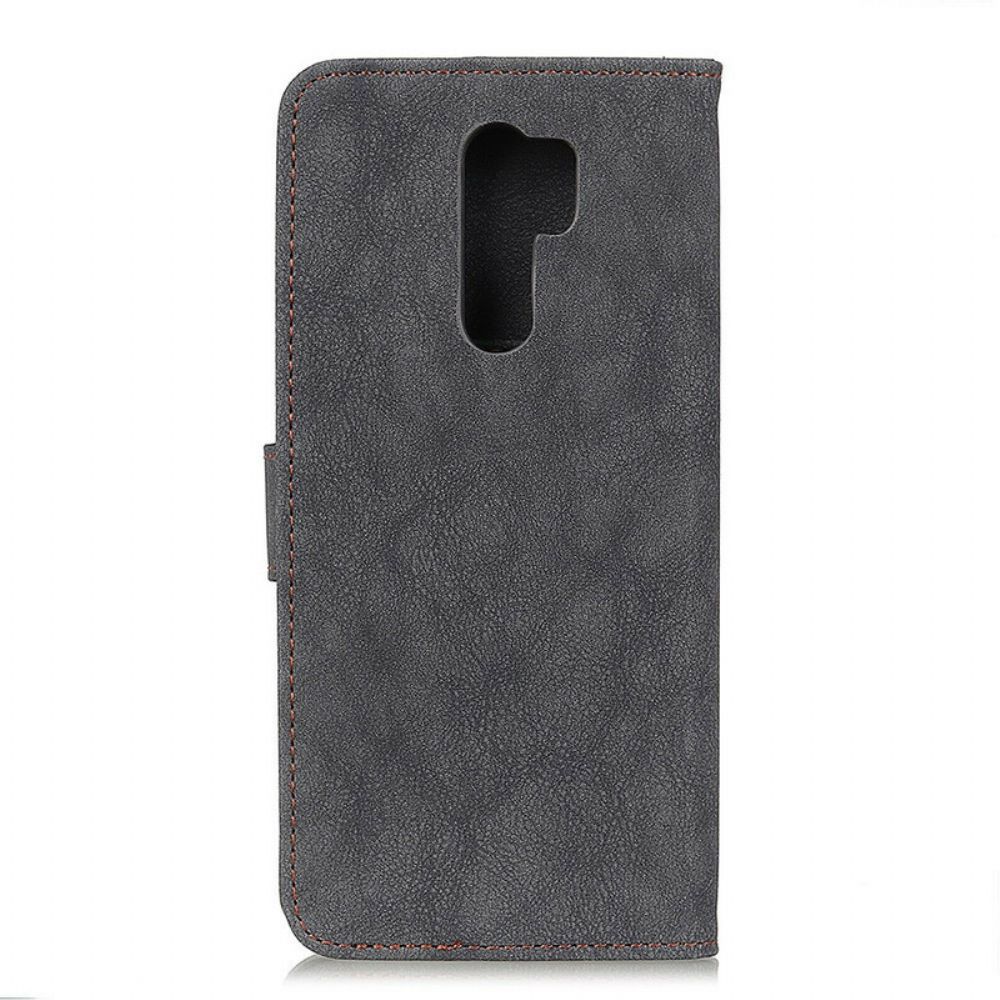 Lederhüllen Für Xiaomi Redmi 9 Khazneh Retro Spaltleder