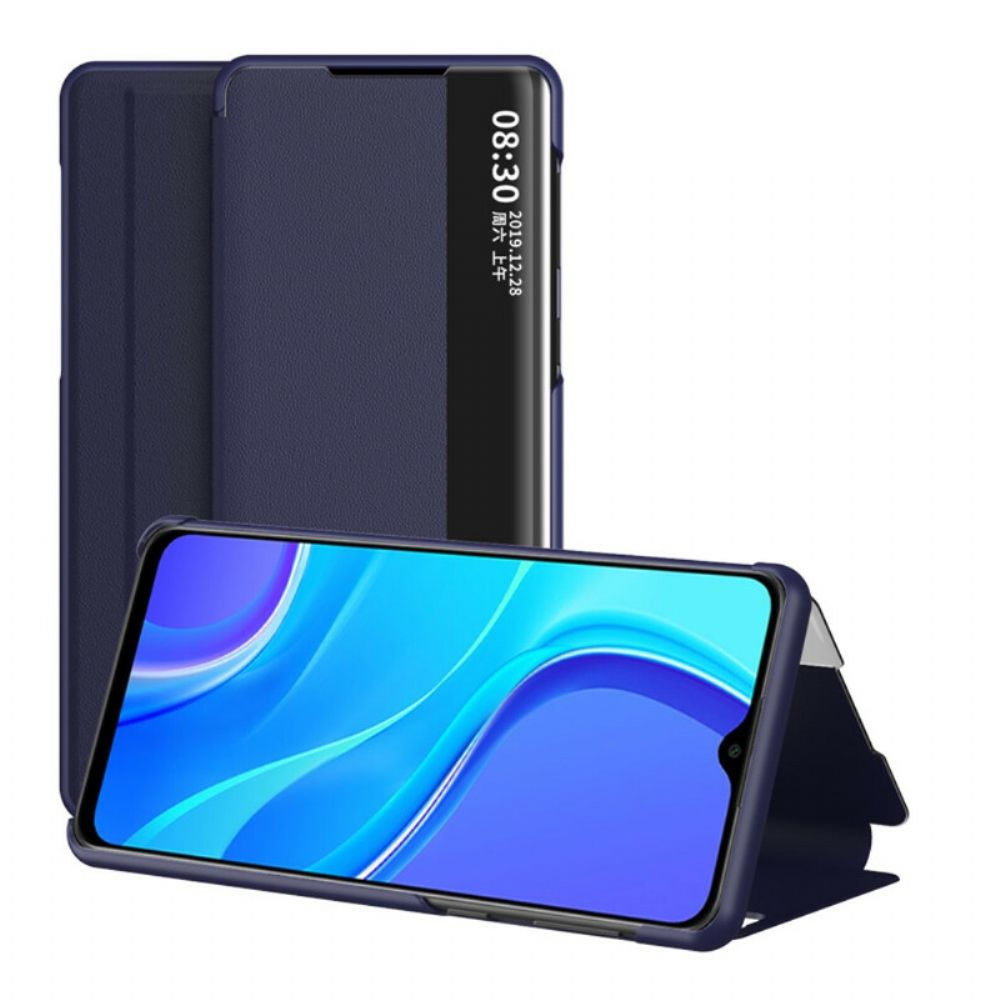 Schutzhülle Für Xiaomi Redmi 9 Texturiertes Kunstleder