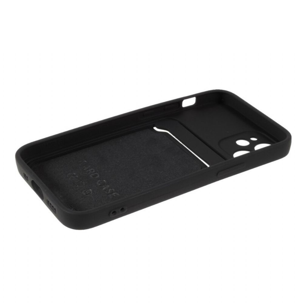 Handyhülle Für iPhone 12 Mini Gewebter Kartenhalter