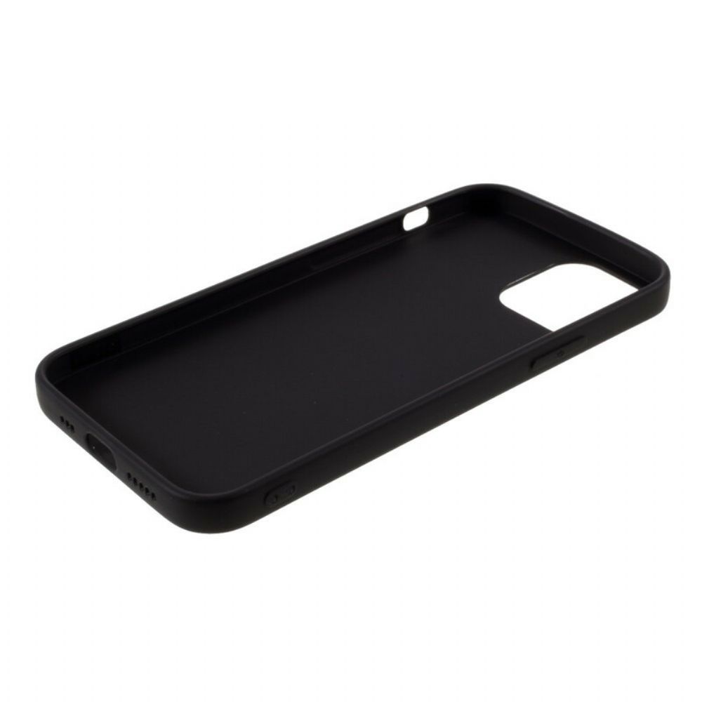 Hülle Für iPhone 12 Mini Mattes Starres Silikon