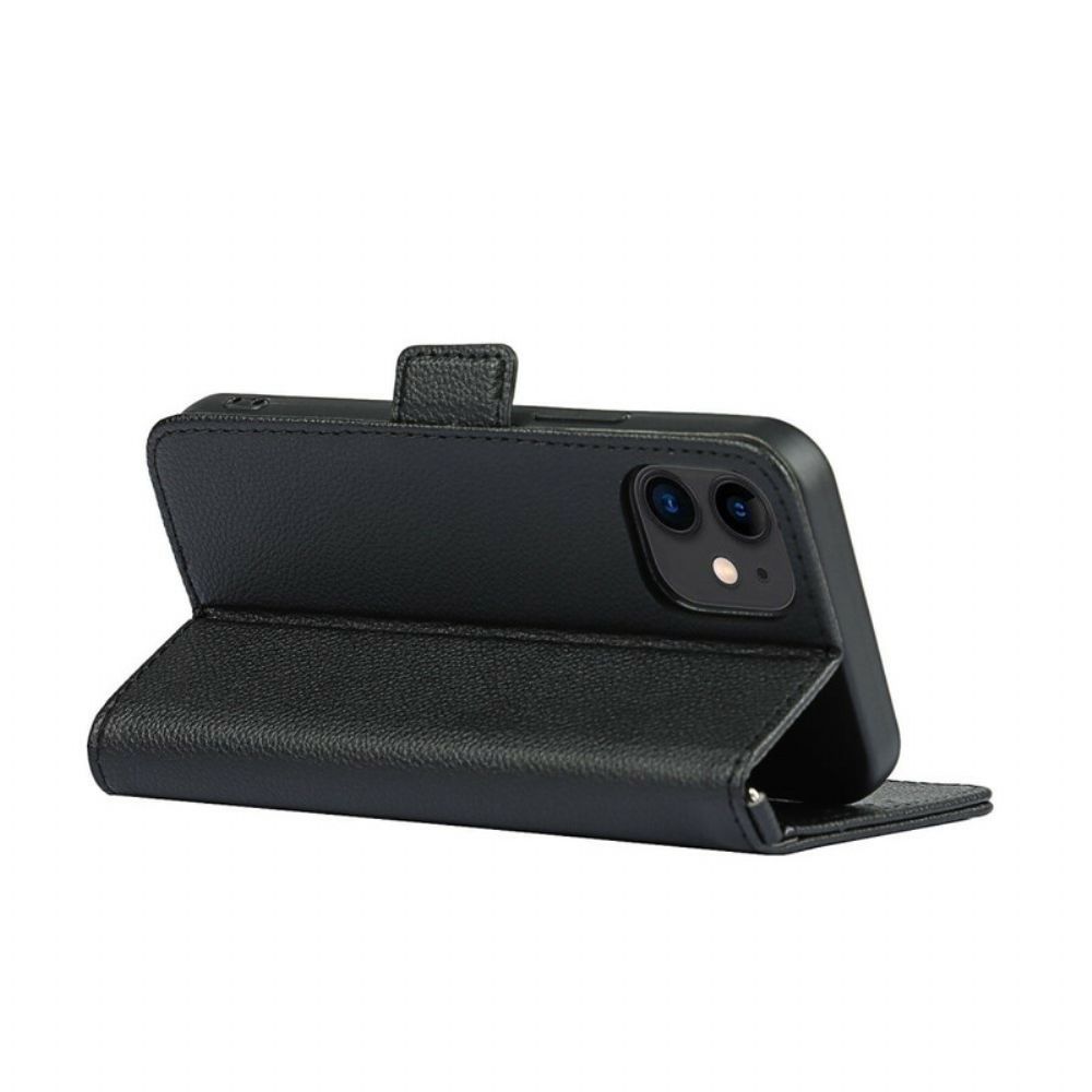 Lederhüllen Für iPhone 12 Mini Mit Kordel Tanga-herz