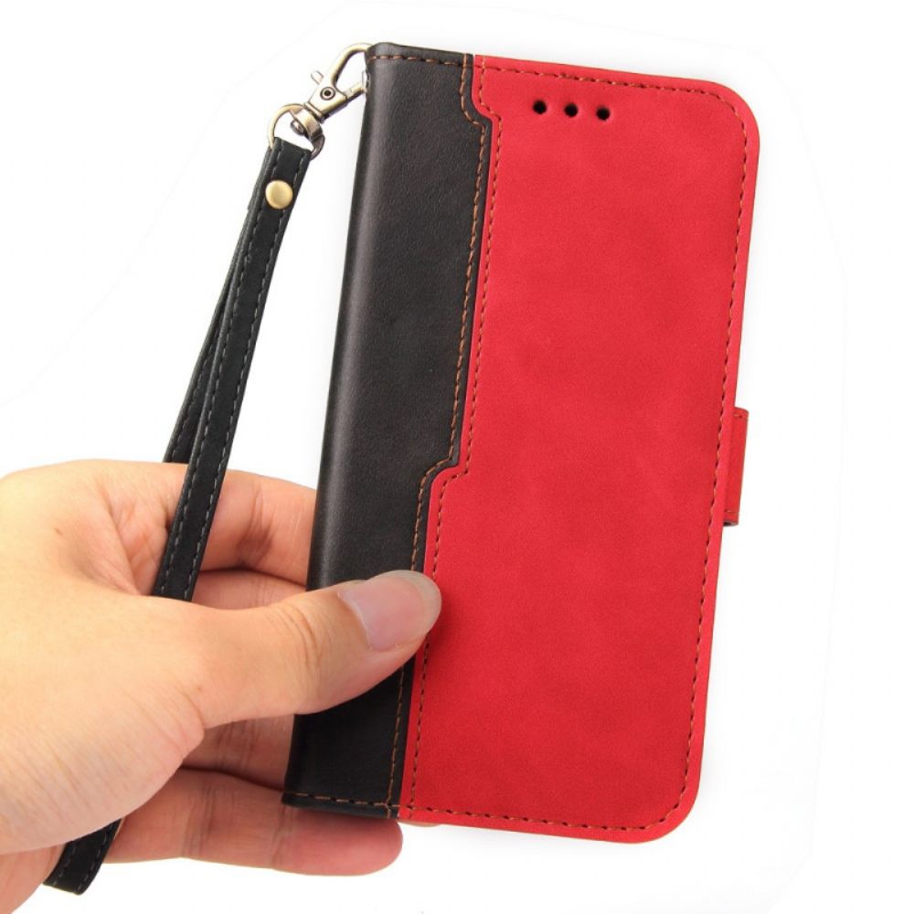 Flip Case Für Xiaomi Mi 11 Ultra Zweifarbig