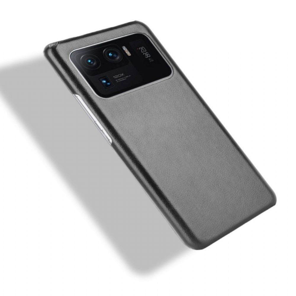 Handyhülle Für Xiaomi Mi 11 Ultra Performance Litschi-leder-effekt