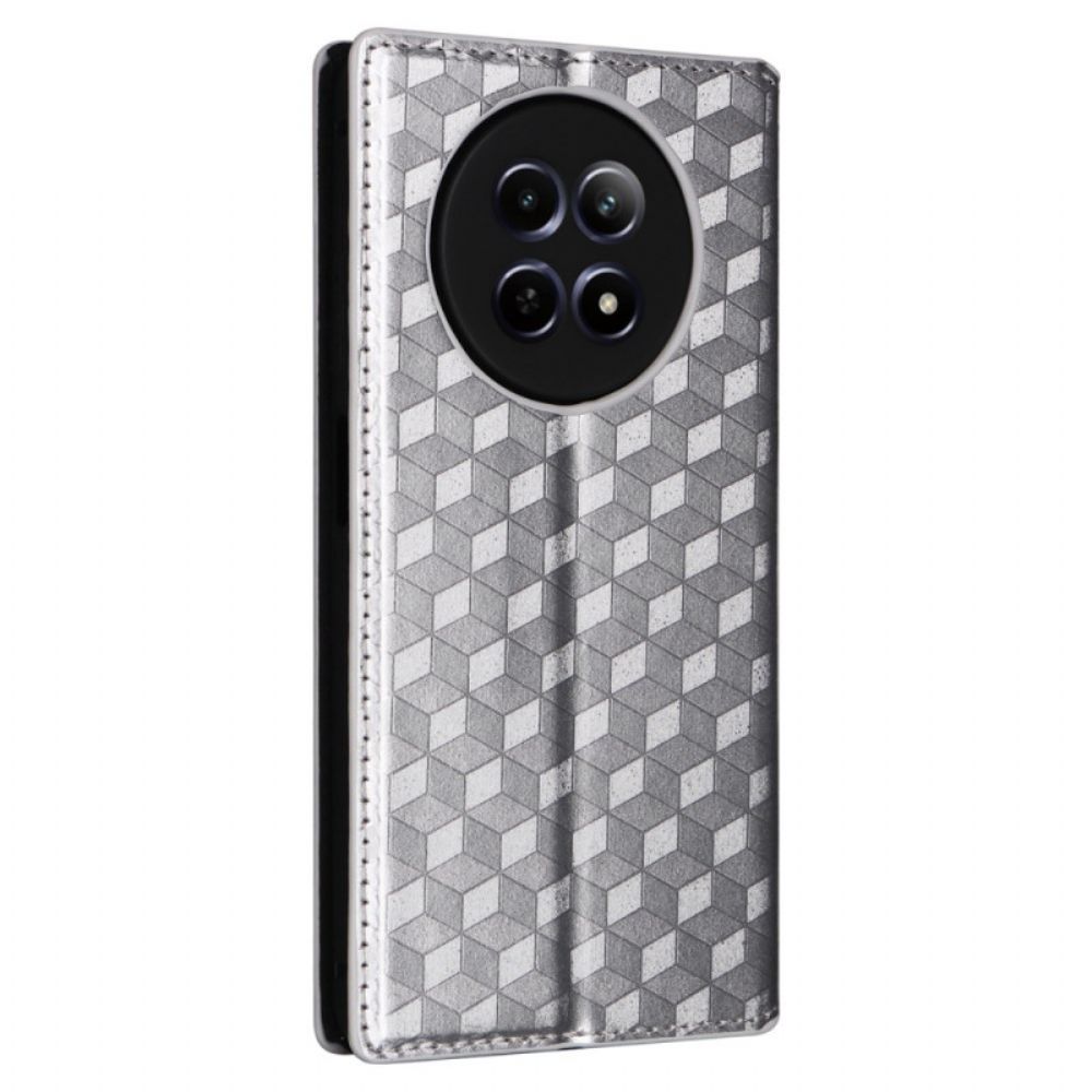 Flip Case Für Realme 12 / 12x 5g 3d-diamanten