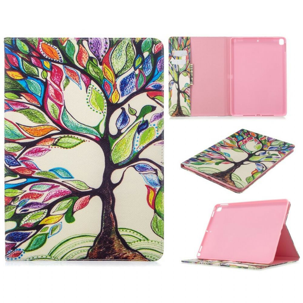 Case Für iPad 10.2" (2024) (2024) / Air 10.5" / Pro 10.5" Baummalerei