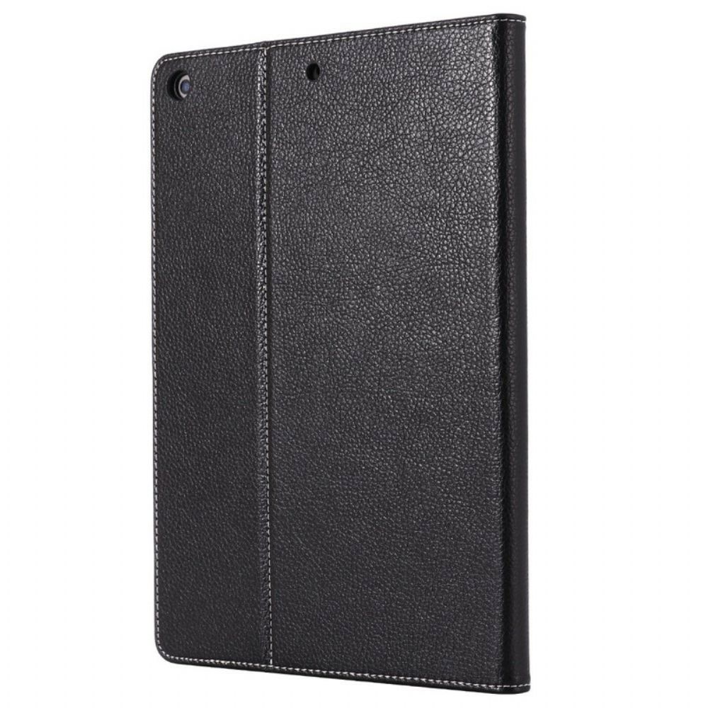 Case Für iPad 10.2" (2024) (2024) / Air 10.5" / Pro 10.5" Gebei Litschi-lederimitat