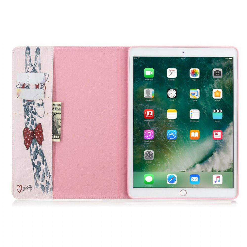Case Für iPad 10.2" (2024) (2024) / Air 10.5" / Pro 10.5" Kluge Giraffe