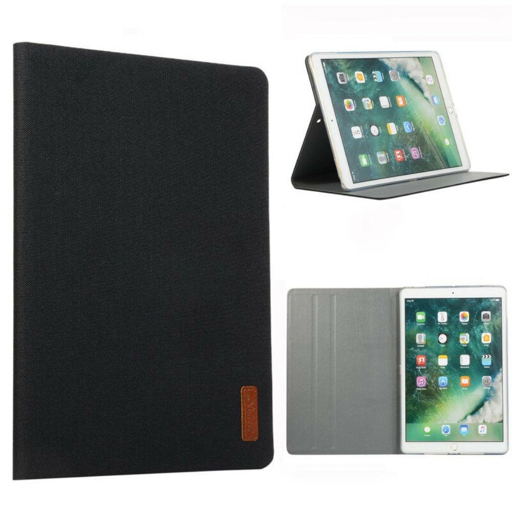 Case Für iPad 10.2" (2024) (2024) / Air 10.5" / Pro 10.5" Stoffeffekt