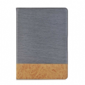 Case Für iPad 10.2" (2024) (2024) / Air 10.5" / Pro 10.5" Zweifarbig Texturiert