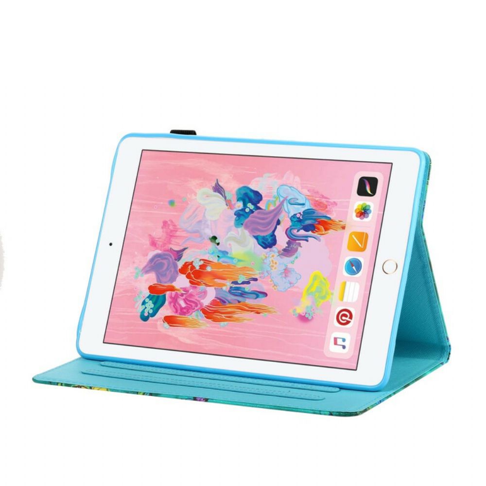 Flip Case Für iPad 10.2" (2024) (2024) / Air 10.5" / Pro 10.5" Fliegende Schmetterlinge