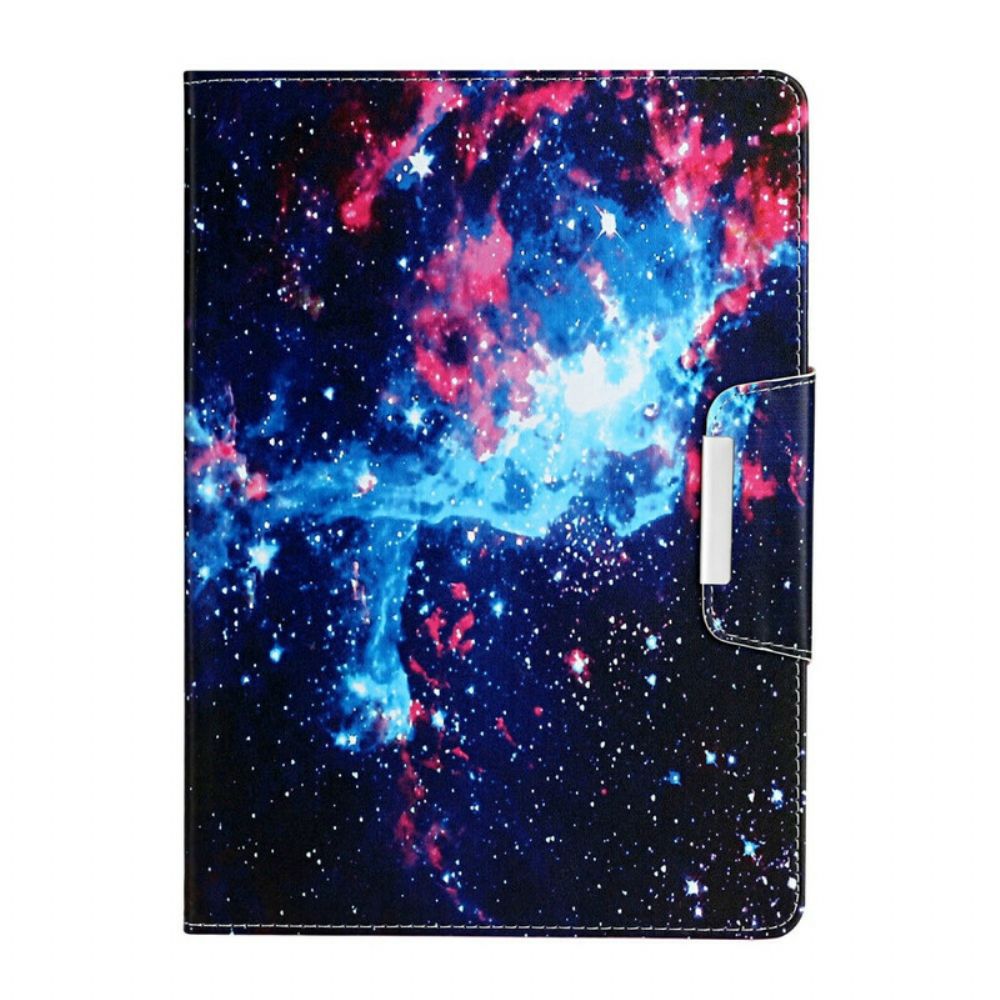 Flip Case Für iPad 10.2" (2024) (2024) / Air 10.5" / Pro 10.5" Kosmischer Himmel